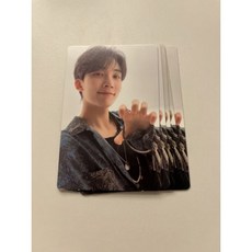 세븐틴 SVT 정한 공식 포토카드 세트 앨범 FACE THE SUN B 버전
