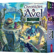 Chronicles of Avel: New Adventures Expansion - 판타지 게임 어린이 및 성인을 위한 협동 전략 만 8세 이상 1-4명의 플레이어 60분 플