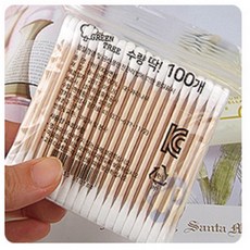 100p고급나무면봉