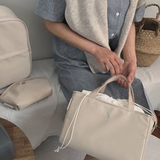 코코헬렌 루미 Limi 보냉 토트백 이유식가방 골프장보냉백, 베이지