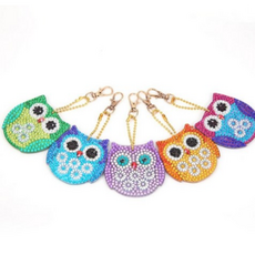 실십자수열쇠고리