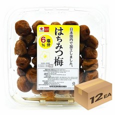 1박스) 코우 꿀맛 우메보시 270g x 12개입, 12개 - 호구미츠보시