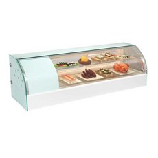 스시쇼케이스 케익 과일 디저트 초밥 냉장고 반찬가게, 검은 냉장고 150x41x55cm, 검은 곡선 냉장고 150x41x55cm