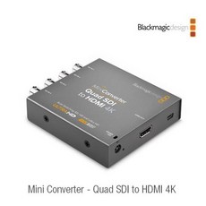 블랙매직디자인 Mini Converter Quad SDI to HDMI 4K 2 컨버터