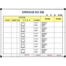 칠판나라 도안칠판 칠판인쇄 사무실칠판 회사칠판 스케줄 현황판, 알루미늄