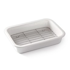 토탈하우스 호로호로 세라믹밧드트레이세트 S 800ml (6474) 밧드+트레이 스텐채반세트 에어프라이어 오븐밧드 도자기밧드 밧드트레이 호로밧드 세라믹 밧드