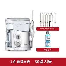 구강세척기 물치실 워터 하이드로 클리너 노즐 관리 치아 치과, B. 표준모델+온도패치+구강청정제, 1개