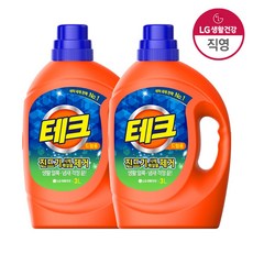 테크 진드기 걱정 끝 드럼용 액상세제 본품, 3L, 2개