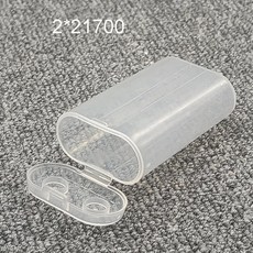 슬롯 21700 거치대 보관 배터리 박스 12 21700 박스 배터리 케이스 하드 케이스 파워 충전식 배터리, 1개
