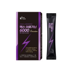 하루건강엔 맥스 아르기닌 6000mg 마카 레시틴 아연, 300ml, 2박스