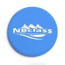 NBclass 플라잉디스크 원반던지기 스포츠운동, 블루, 1개
