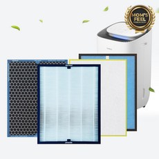 맘스필 코웨이 APD-1015B 공기청정기 호환필터 H13 헤파필터, 헤파필터1+탈취필터1+맞춤형필터2장+부직포필터6장