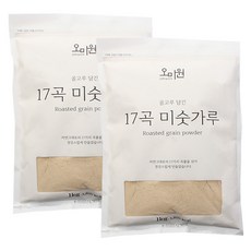 오미원 17곡 미숫가루 1kg 2개세트, 2개