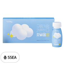 갓비움 오리지널 유산균 프리바이오틱스, 100ml, 55개