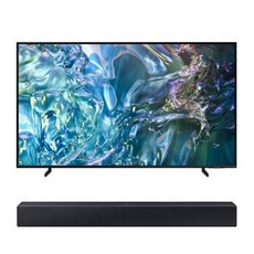 삼성 QLED TV 189cm KQ75QD60AFXKR 스탠드형 +사운드바 HW-C400