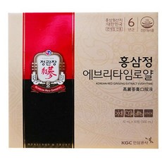 정관장 에브리타임 로얄 10ml 30포 쇼핑백 증정, 3개