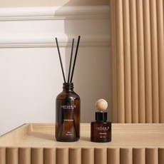 네이처비 디퓨저 실내 방향제 사무실 자동차 200ml+50ml, 레이니가든 200ml+화이트부케 50ml