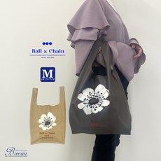 볼앤체인 에코백 PANSY EL 자수 M 2201006 Ball Chain 에코 가방 2개 이상 구매시 최단 다음날 되는 편