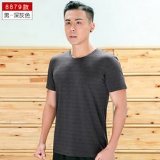보드가방 쿨소재 망사 빠른옷건조 남성반팔 조깅운동 상의 반소매 단색 티셔츠 빅사이즈 탄력 스커트운동 t셔츠, C03-XL