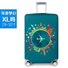 캐리어커버 탄력 트렁크 보호커버 20두꺼운 내마모 풀로드 캐리어 외투 먼지방지커버 여성 24/28/30inch