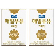 매일유업 커피맛 우유 200ml 18개 낱개 커피우유