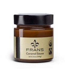 Fran's Caramel Sauce - 9.6 Ounce 프랜스 카라멜 소스 - 9.6온스, 1개, 272g