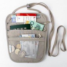 TRAVEL LIGHT 해킹방지 목걸이 여권지갑