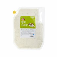 코리원/쉐프원 랜치 드레싱 소스 2kg/업소/대용량, 2kg, 1개