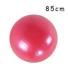 팽창식 요가 운동 공 큰 체육관 피트 피트니스 필라테스 스포츠, 13.85cm Red