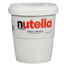 누텔라 대용량 초코 헤이즐넛 스프레드 악마의 잼 6.6lb(3kg) 1팩 Nutella Chocolate Hazelnut Spread, 3kg, 1개