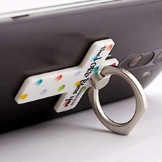 십자가핸드폰걸이