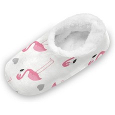 플라밍고 욕실화 신발 초경량 사무실 다기능 발렌타인 핑크 여성용 새집 슬리퍼 가정용 침실, Multi, XL