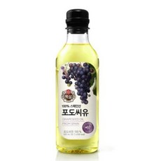 백설 포도씨유, 500ml, 17개