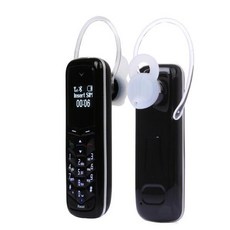 BM50 블루투스 미니 휴대 전화 블루투스 걸기 범용 미니 헤드폰 휴대 전화 0.66 인치 GSM 네트워크 H- 모바일, 상자 없음, 검정