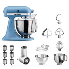 KitchenAid 식품 프로세서의 장점 설정 장인 최고의 액세서리와 5KSM175PS 채식 S 패키지 : 3 드럼 및 추가 Rasp가, 단일상품