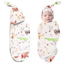 NMT Swaddle Cocoon Cocoon Sack Newborn Swaddle Sack w [Jungle Animal] - P0939087G4T3V54, Jungle Animal