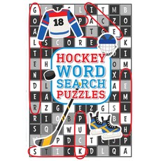 Hockey Word Search Puzzles Paperback, HarperCollins