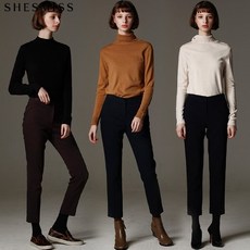 [신세계TV쇼핑][쉬즈미스] 슬림라인 세미 스판 팬츠 (택가격:128000원)