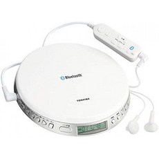 도시바 Bluetooth 지원 속도 조절 가능 휴대용 CD 플레이어 TOSHIBA TY-P3-W, 단일상품, 단일상품