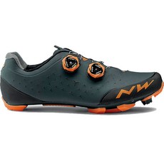 20 Northwave Rebel 2 Shoes 자전거 XC 클릿신발, 38(245mm), 엔트라사이트오렌지
