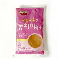 칠갑 오린 동치미 육수, 10개, 300g