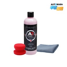 사은품증정 AD 오토브라이트 체리 글레이즈 AIO 광택증진제 500ml ＋ 오토워시 원형어플 레드＋다용도타월, 1개