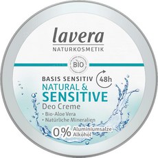 라베라 데오도란트 크림 NATURAL STRONG 48시간지속 50ml 1개, 내추럴 센서티브, 50 ml (1팩)