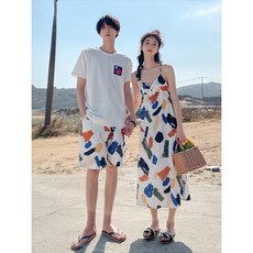 휴양지 바캉스 허니문 커플 비치웨어 해변 태국 여행