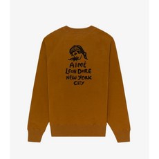 에임레온도르 폼 로고 크루넥 스웻셔츠 브라운 23FW Form Logo Crewneck Sweatshirt