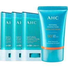 AHC 더블쉴드 선스틱 SPF50+ PA++++ 14g x 3p + 선크림 50ml 세트 a+ 380888
