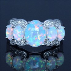 골든듀핑크오팔반지