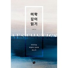 미학 깊이 읽기, 도서