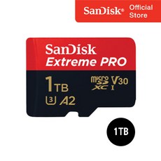 샌디스크 MicroSDXC Class10 Extreme Pro SQXCD 4K 마이크로SD카드