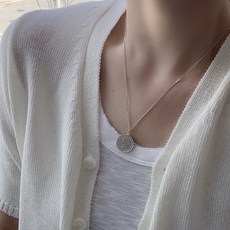 실버롱체인목걸이